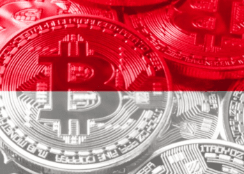 Indonesia-Flag-With-Bitcoin