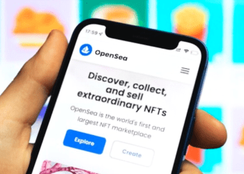 Opensea-Logo-on-Phone