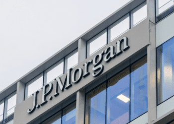 JPMorgan Logo on Building