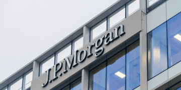 JPMorgan Logo on Building