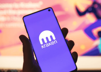 kraken Logo on Phone