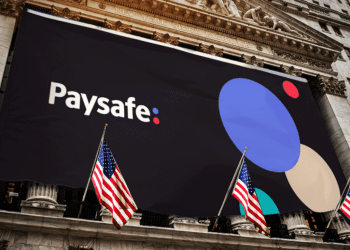 Paysafe logo on Billboard