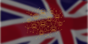 UK FLAG with Web3 Design