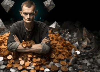 Ethereum Co-Founder Vitalik Buterin Surrounded by Crypto