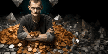 Ethereum Co-Founder Vitalik Buterin Surrounded by Crypto
