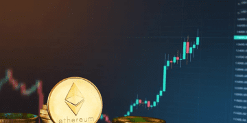 Ethereum Coin with Graph