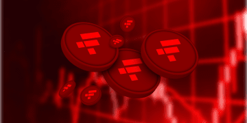 FTT Token In red