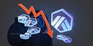 ARB Token Drops as Arbitrum Network Grapples with Activity Spike