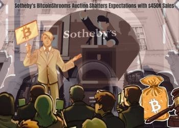 Sotheby's BitcoinShrooms Auction Shatters Expectations with $450K Sales