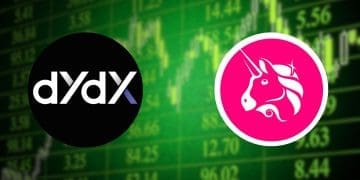 dYdX Outshines Uniswap: Tops DEX Market with Record Trading Volume