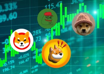 Meme Coins WIF, BONK, PEPE, and SHIB See Biggest Gains Among Top 100 Cryptos