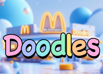 McDonald's and Doodles Debut Festive Cups and Exclusive Digital Collectibles Merch