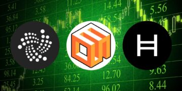 EOS, IOTA, and Hedera Surge as Bitcoin Stalls at $97,000