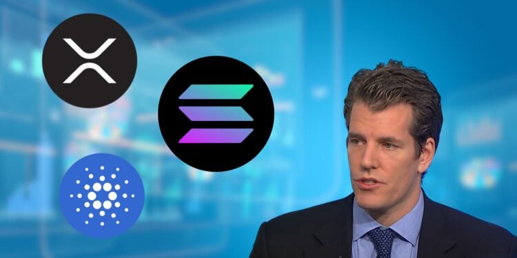 Tyler Winklevoss Calls out Xrp, Sol, and Ada: Why Only Btc Belongs in the Strategic Reserve?