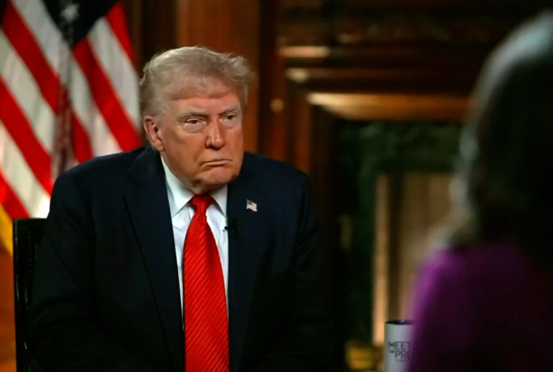 President Donald Trump Sounded Unusually Upbeat on Thursday