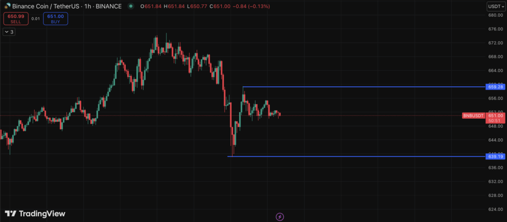 BNB Slides Under 0—Dip or Warning Signal? – BlockNews