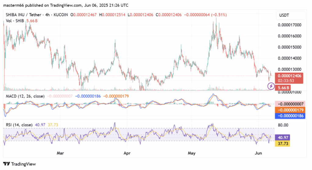 Shiba Inu Shib Price Chart