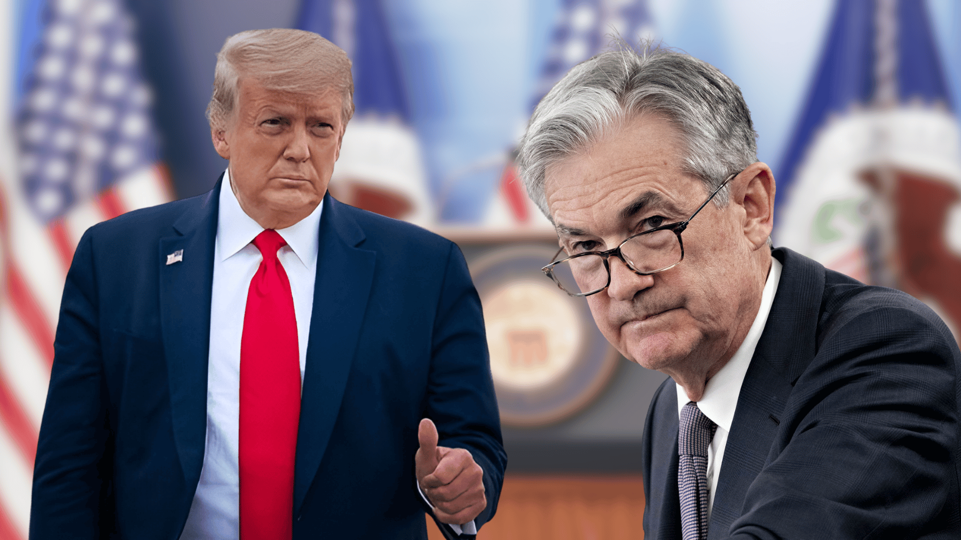 Donald Trump Slaps Jerome Powell on the Back While Urging for Interest Rate Cuts