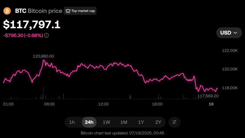 Bitcoin Btc Price Chart