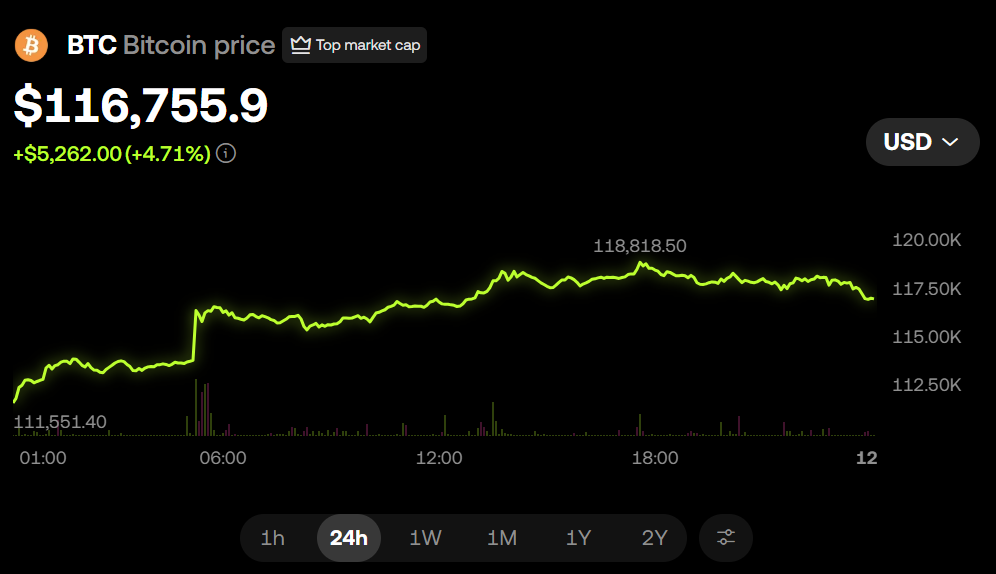 Bitcoin Btc Price Chart