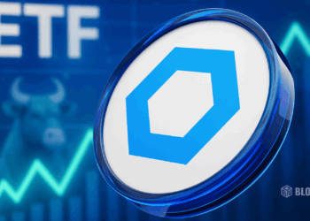Chainlink (LINK) token with ETF backdrop and bullish chart after Bitwise files first U.S. spot ETF.