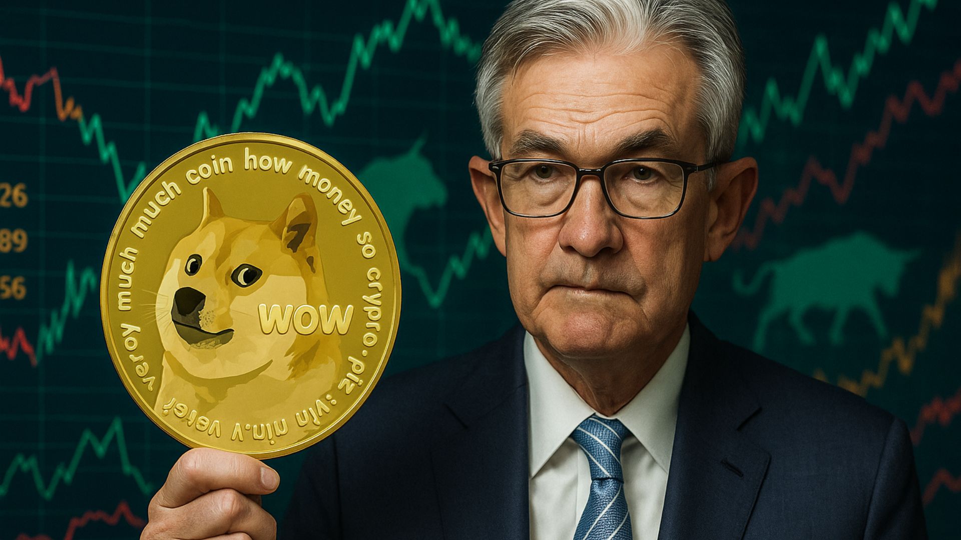 Dogecoin Springs Back With 9% Rally After Powell’s Speech