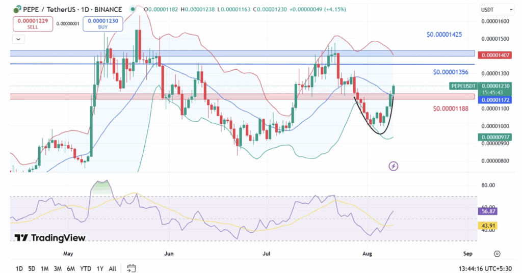Pepe Pepe Price Analysis