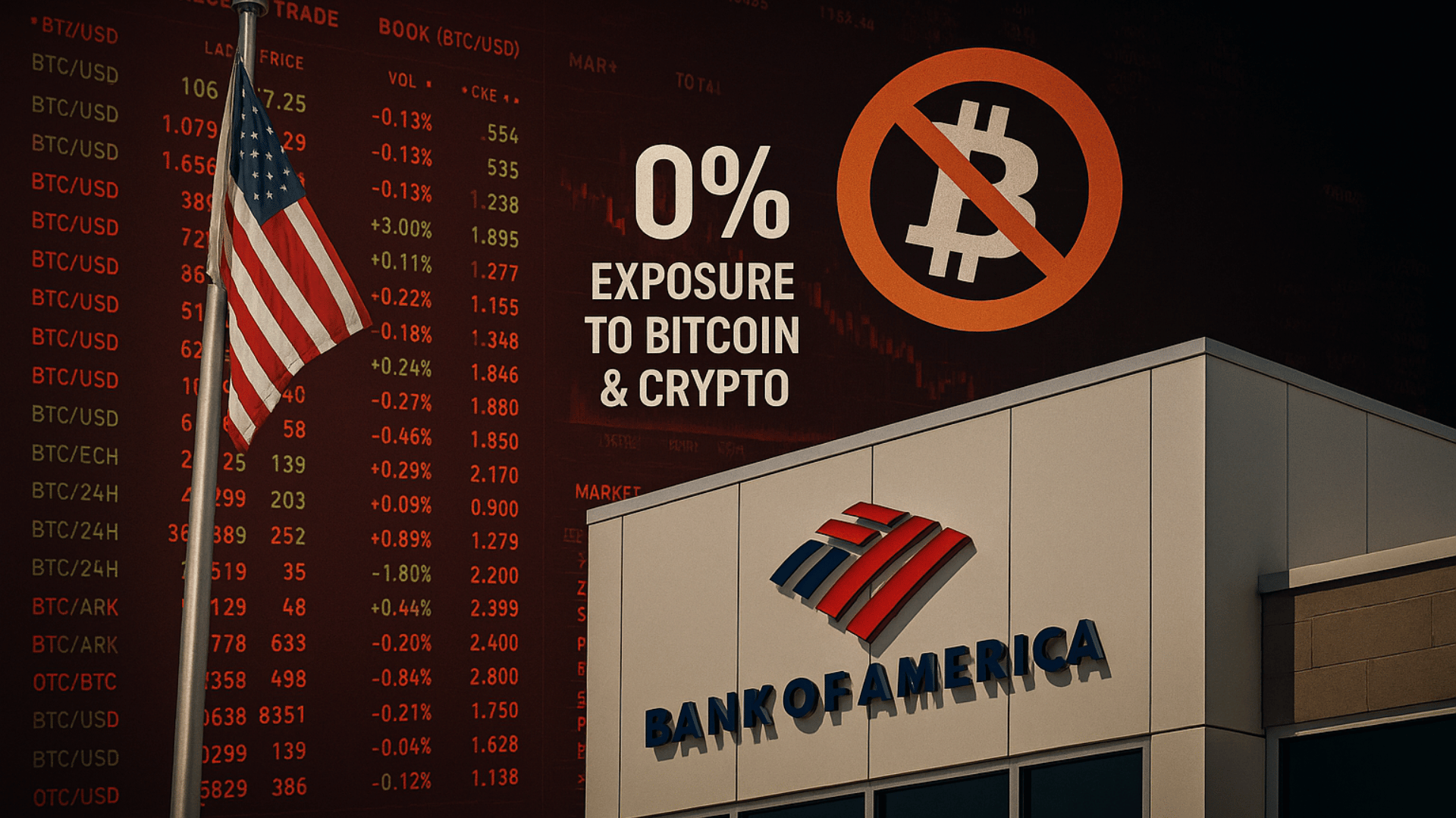 Shocking BofA Poll Shows Big Money Still Ignores Crypto