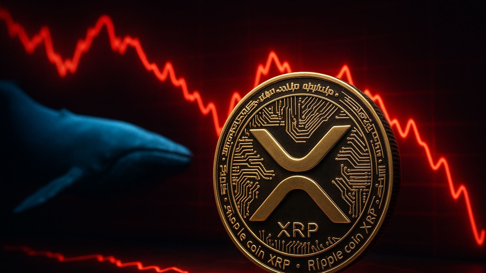 XRP Drops 6% as Whales Offload 460M Tokens Ahead of Powell’s Speech, Price Eyes $2.78 Support