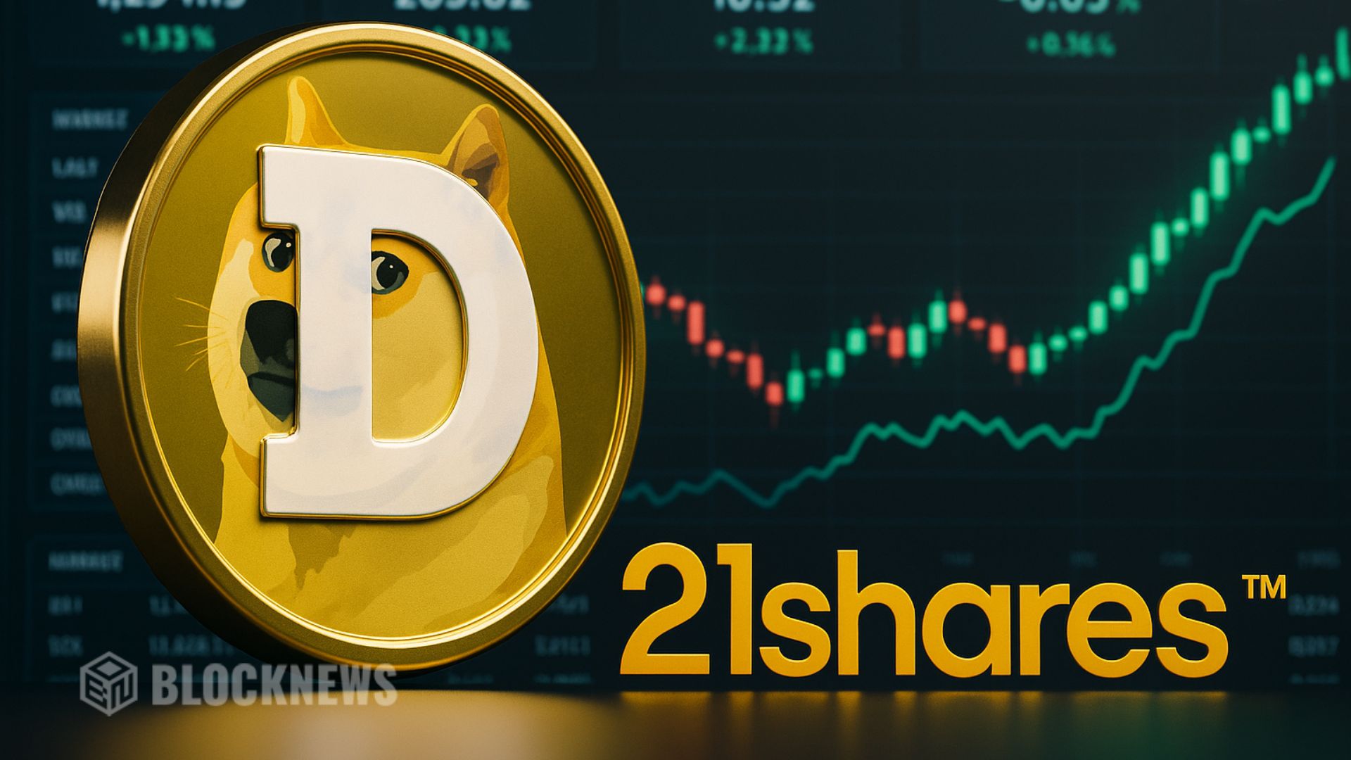 21Shares Lists Dogecoin ETF on DTCC Under Ticker $TDOG