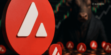 A bull looking at Avalanche representing a Soar of 27 percent After Bitwise Etf Filing