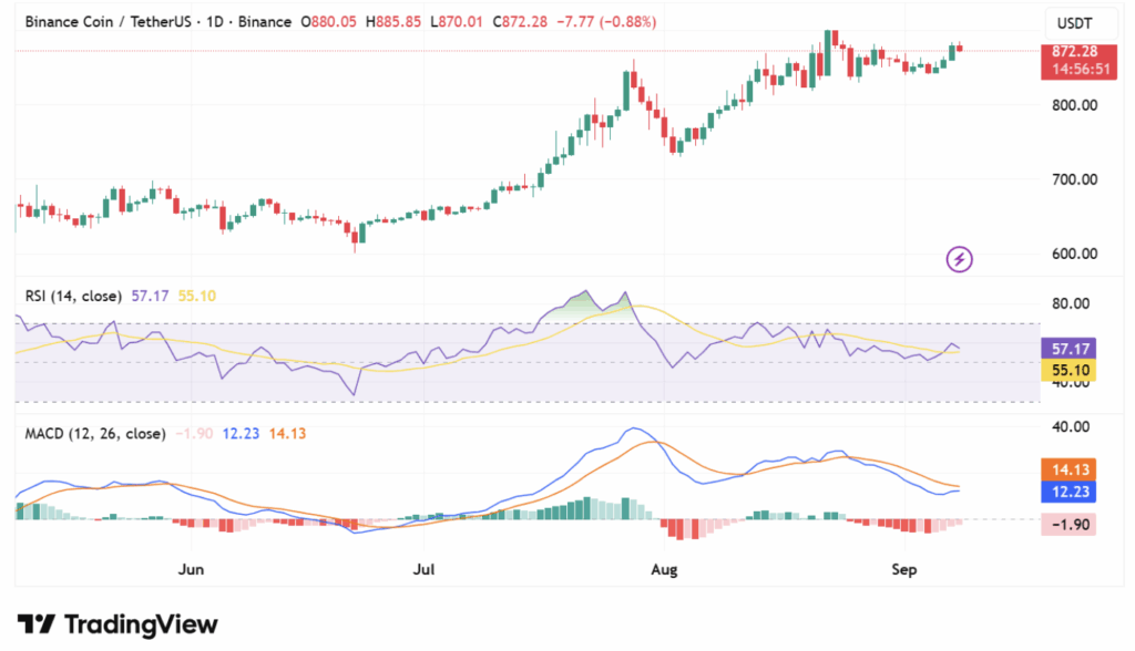 Binance Coin Bnb Price Analysis