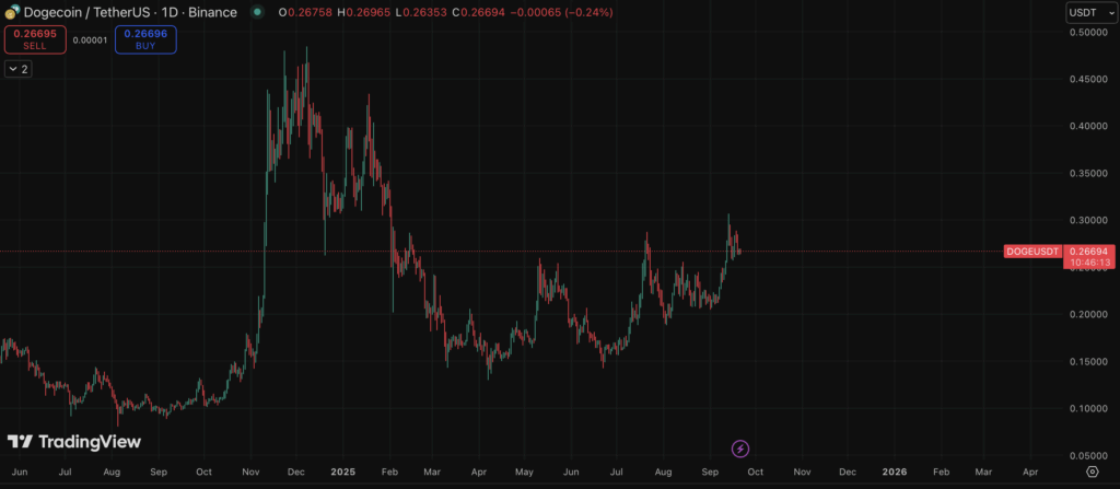 Dogeusdt Chart