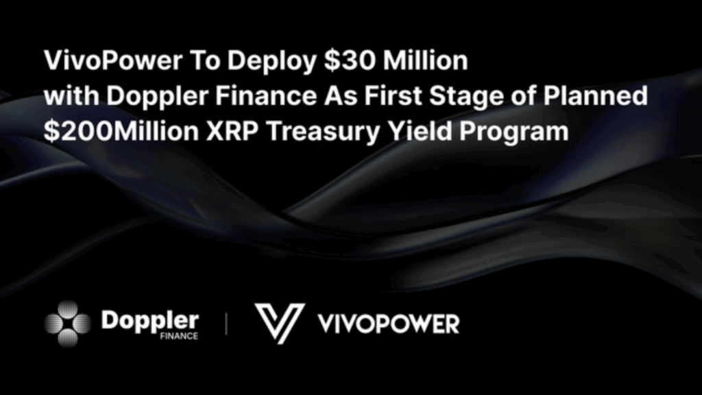 Vivopower 0 Million Xrp Treasury