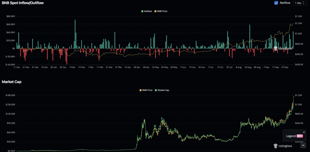 Bnb on Chain Data
