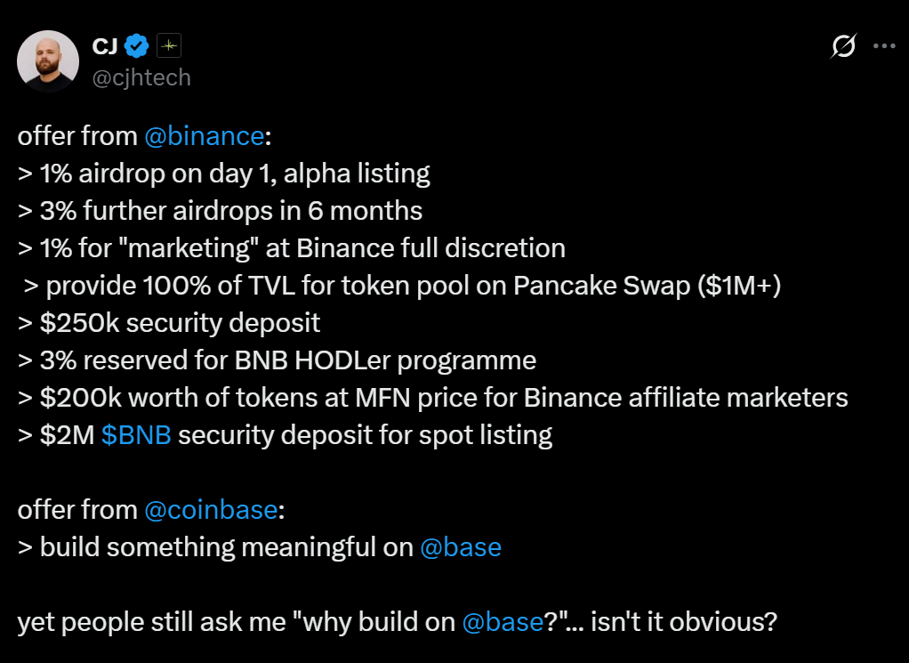 Binance Rejects Listing Bribery Claims Calls Allegations False and Defamatory Here is the Full Story