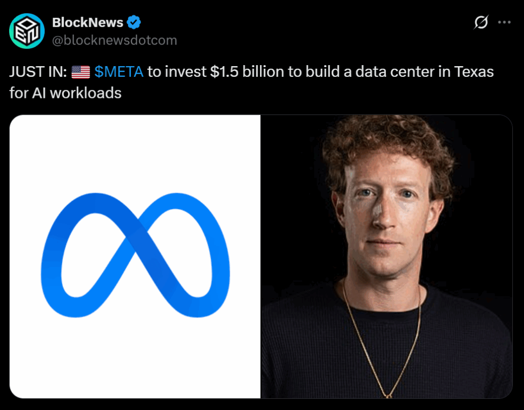Meta to Invest Billion in Ai Data Center in Texas Here is What You Need to Know