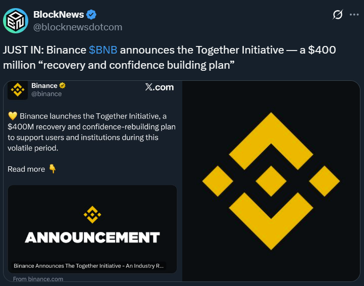 What Happened in Crypto Today October 15 Huge Binance and Trump china News
