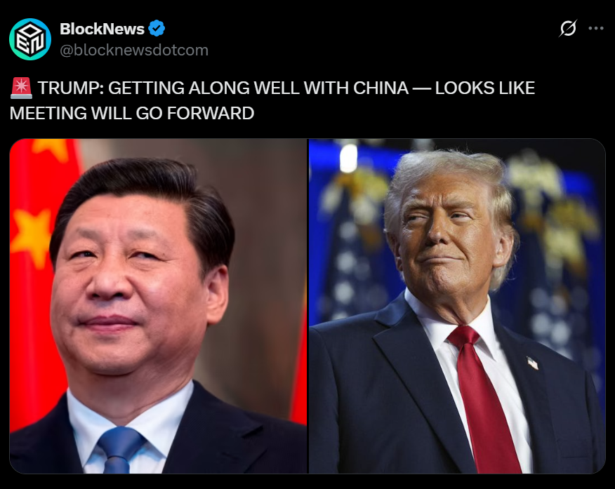 Everything We Know About the Upcoming Trump china Meeting