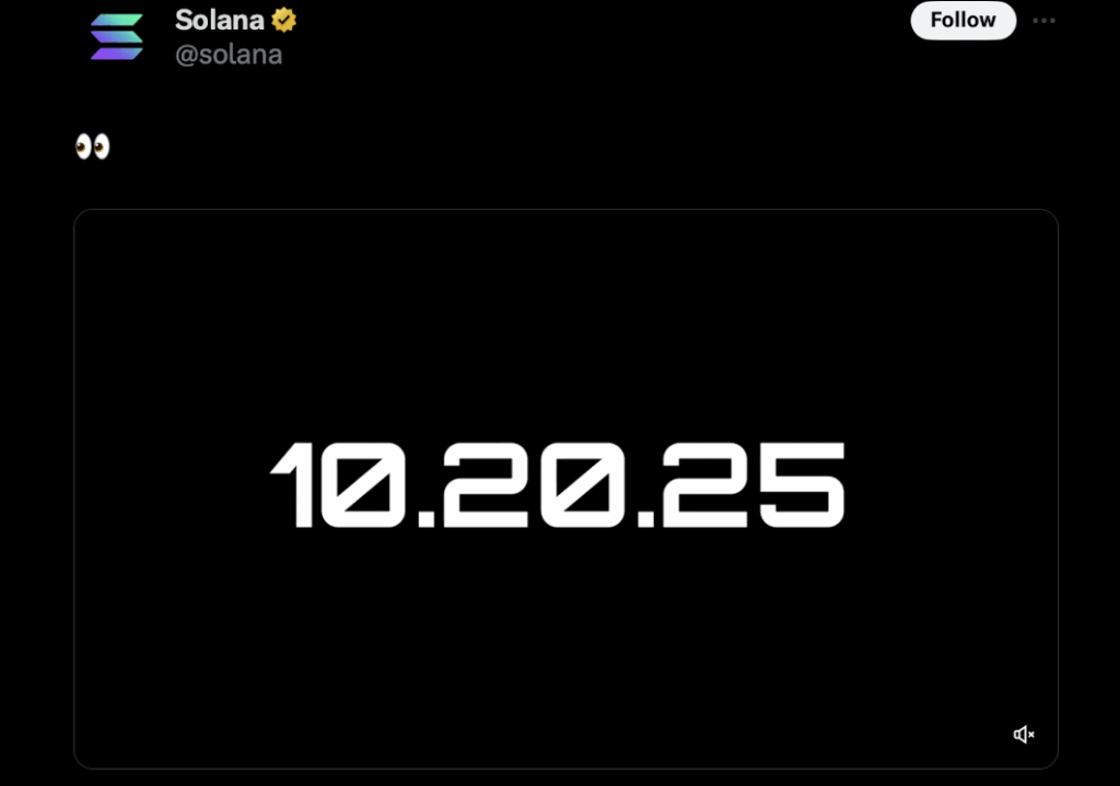 Solana Tweet