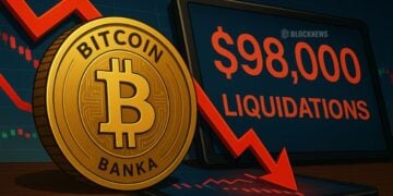 Bitcoin Slides to $98K as Nearly $658M in Liquidations Hammer the Crypto Market