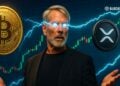 If Bitcoin Hits Michael Saylor’s 2045 Targets — Here Is Where XRP Could Land in the Bear, Base, and Bull Scenarios