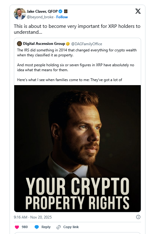 XRP Holders Warned To Reinforce Their Authorized Shields — Right here Is Why Small Missteps May Price Every little thing – BlockNews XRP Holders Warned To Reinforce Their Authorized Shields — Right here Is Why Small Missteps May Price Every little thing – BlockNews