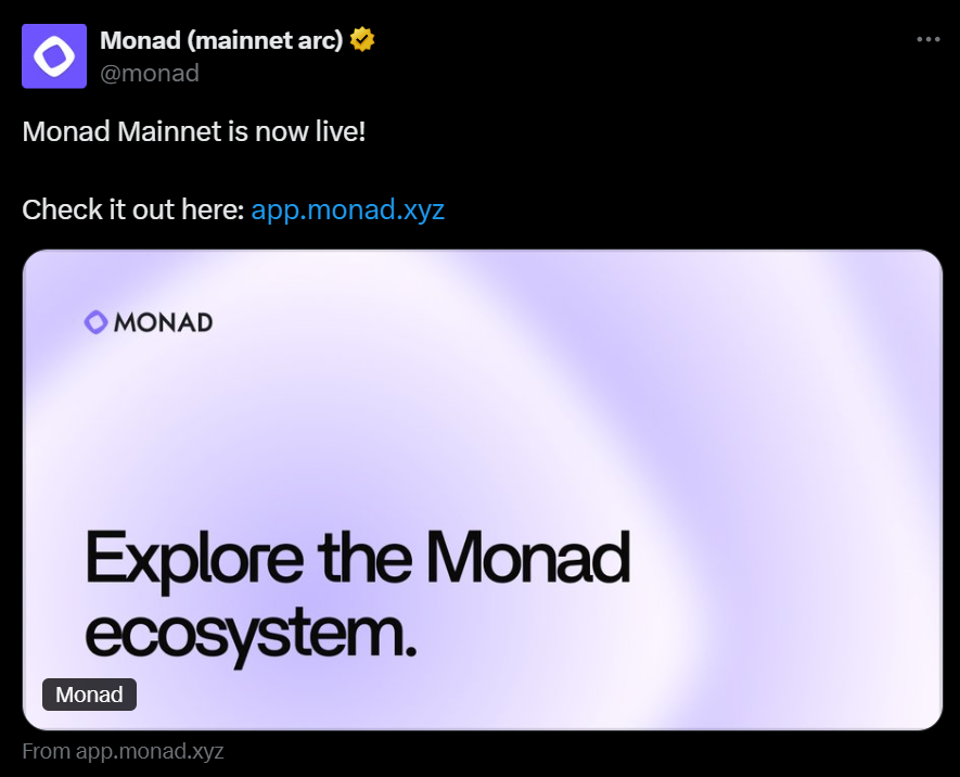 Monad Surges After Token Launch — Right here Is Why Early Buyers Are Celebrating Massive Features – BlockNews