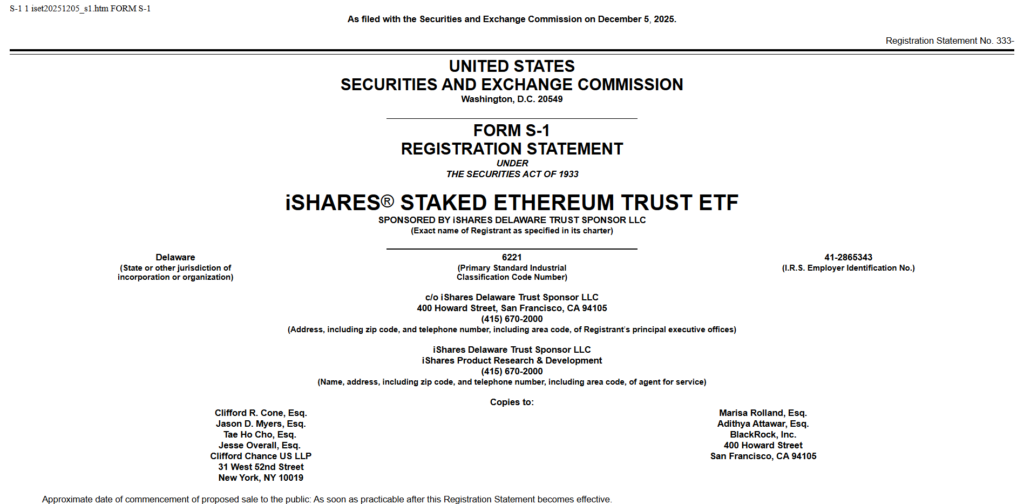 BlackRock to Stake Up to 90% of Its Ethereum Holdings Through New ETF – Here Is How ETHB Changes the Game