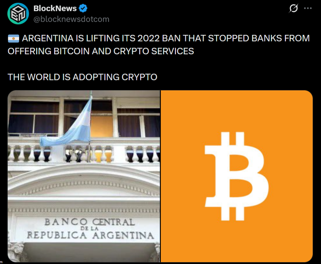 Argentina Moves Toward Major Crypto Banking Reform – Here Is Why Its SAB121 Moment Could Reshape Adoption