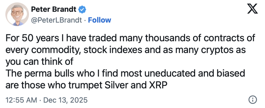 Peter Brandt Xrp