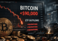 Bitcoin Slips Below $90000 As Etf Outflows Trigger Liquidations Here is Whats Pressuring Price