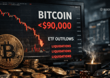 Bitcoin Slips Below $90,000 as ETF Outflows Trigger Liquidations — Here Is What’s Pressuring Price