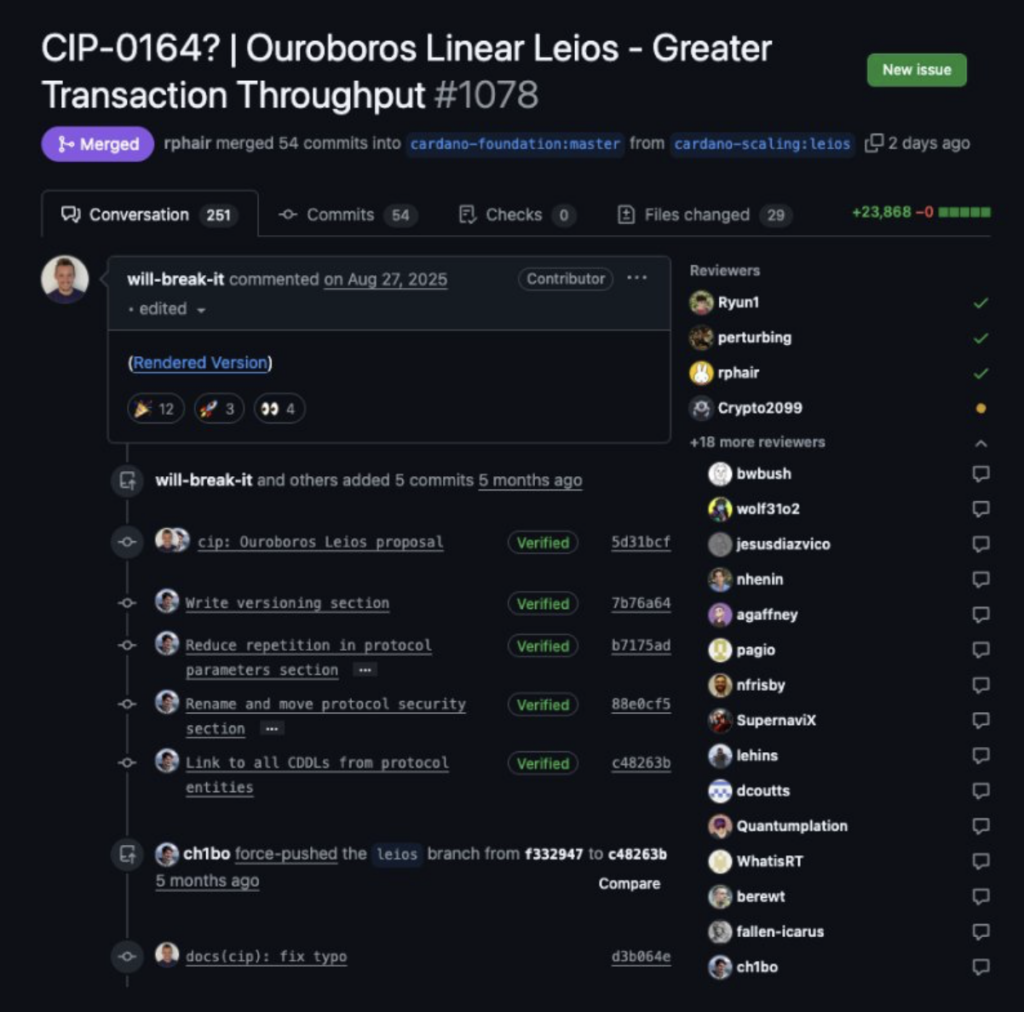 Cardano Ouroboros Upgrade